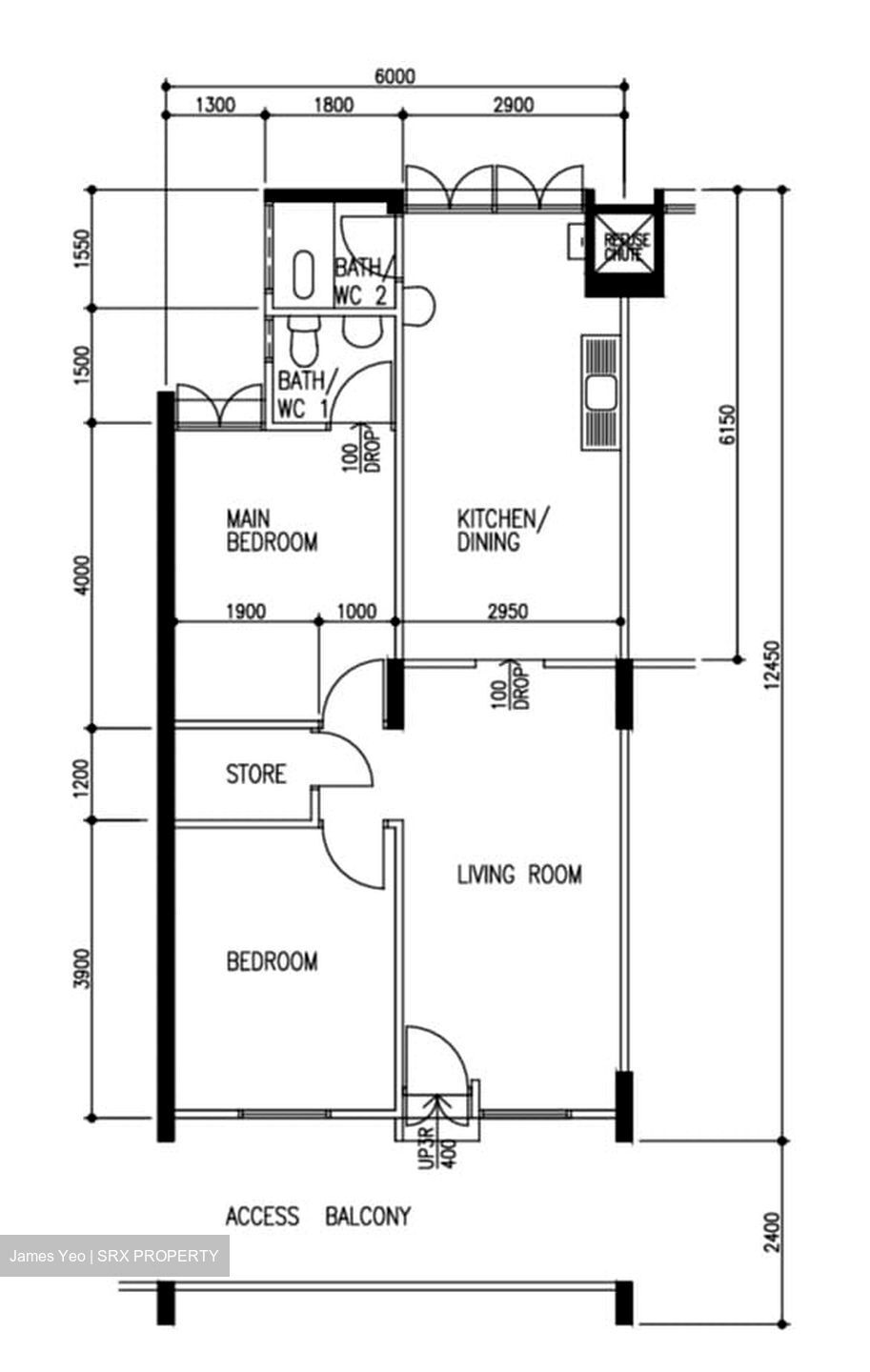 Blk 128 Bedok North Street 2 (Bedok), HDB 3 Rooms #561111801